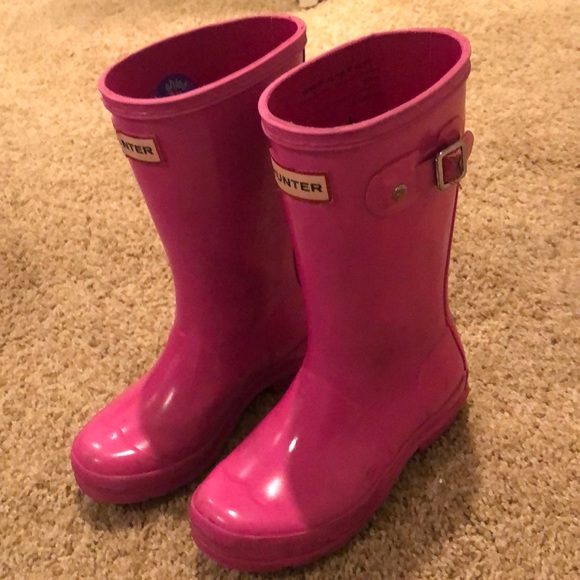 hunter rain boots size 12
